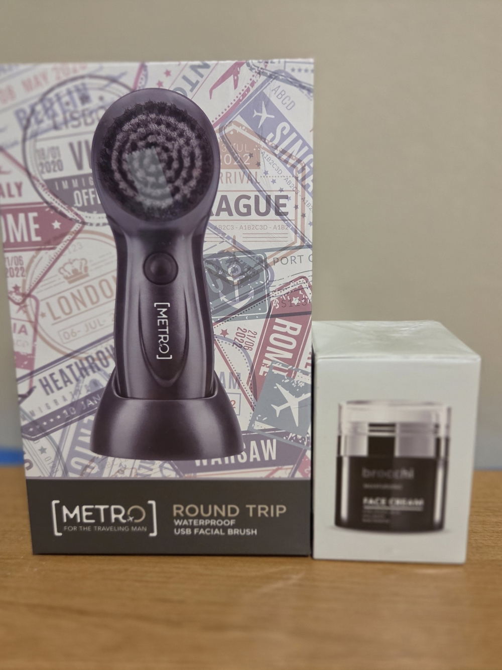 CORTEX BEAUTY METRO FOR THE TRAVELING MAN & BROCCHI FACE CREAM